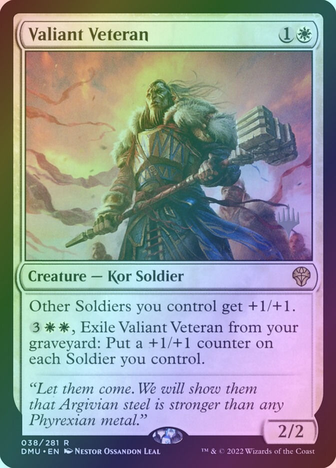 Valiant Veteran (PDMU) (38p) / Foil
