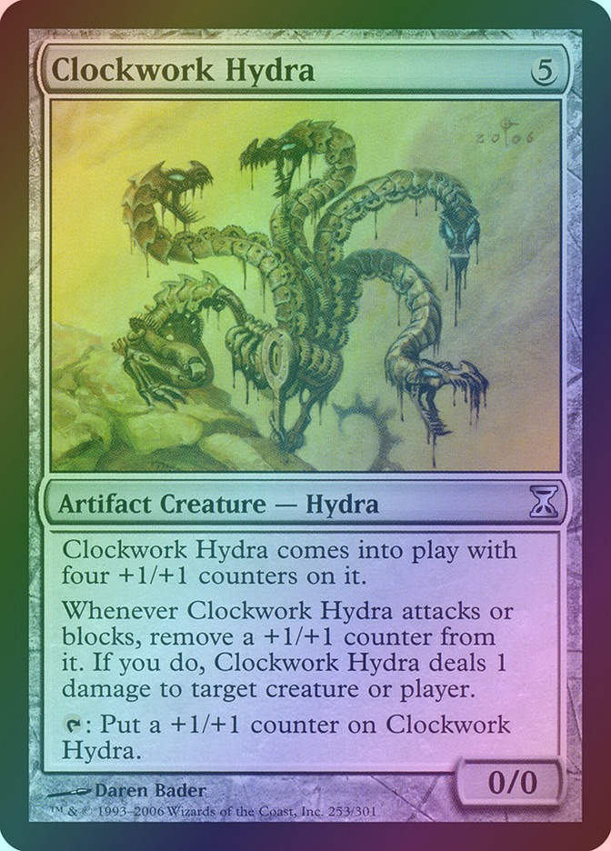 Clockwork Hydra (TSP) (253) / Foil