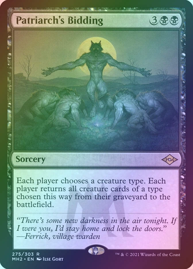 Patriarch's Bidding (MH2) (275) / Foil