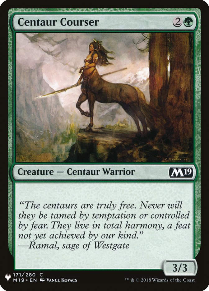 Centaur Courser (MYS)