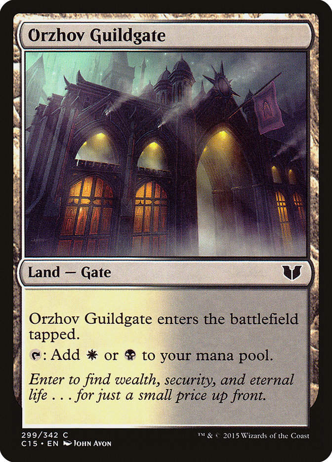 Orzhov Guildgate (c15)