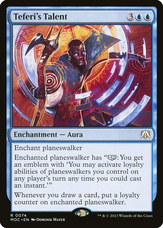 Teferi's Talent (MOC) (74)