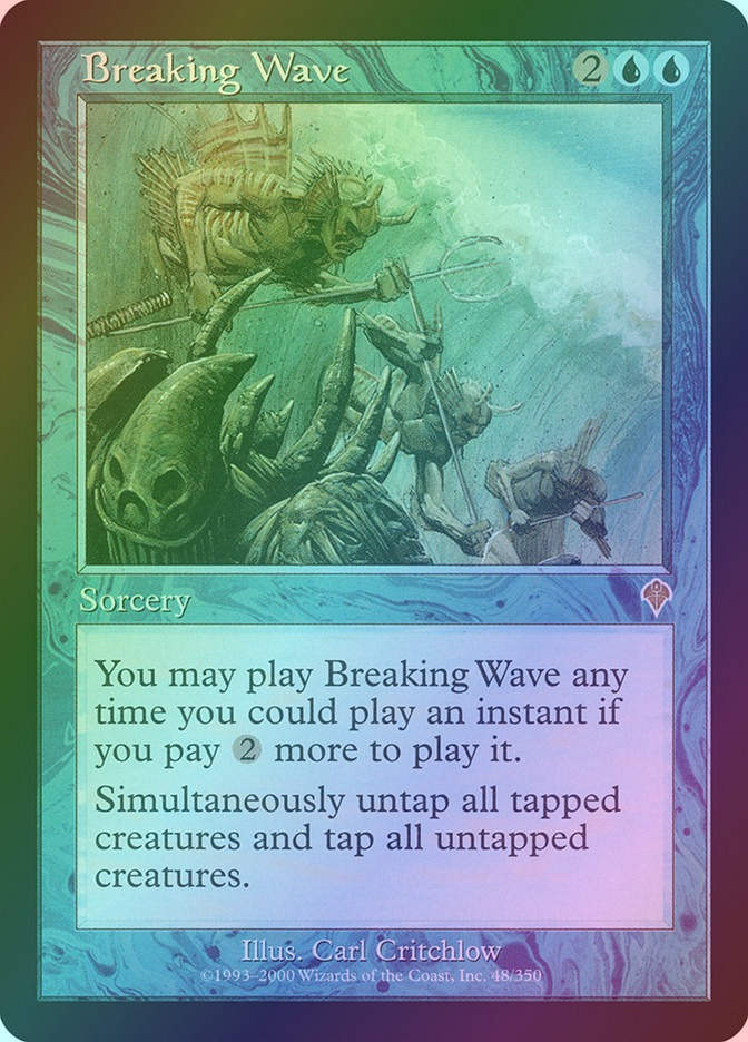Breaking Wave (INV) (48) / Foil
