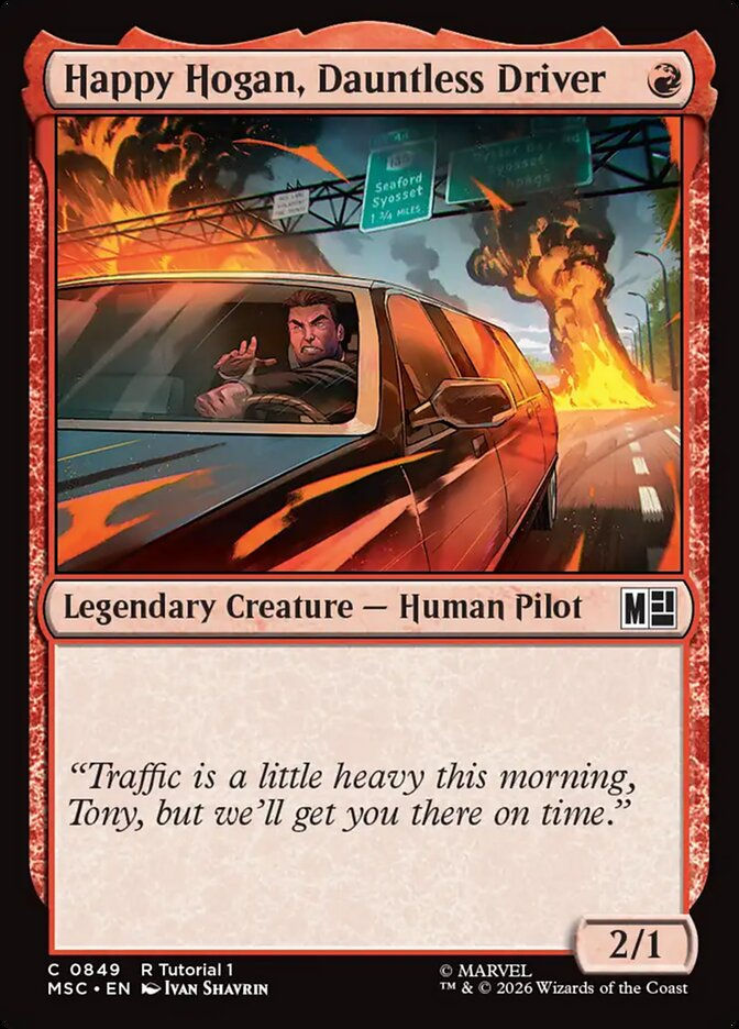 Happy Hogan, Dauntless Driver (MSC) (849)