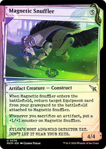 Magnetic Snuffler (mkm) (376) / Showcase Foil