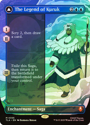 The Legend of Kuruk // Avatar Kuruk (TLA) (355) / Borderless / Foil