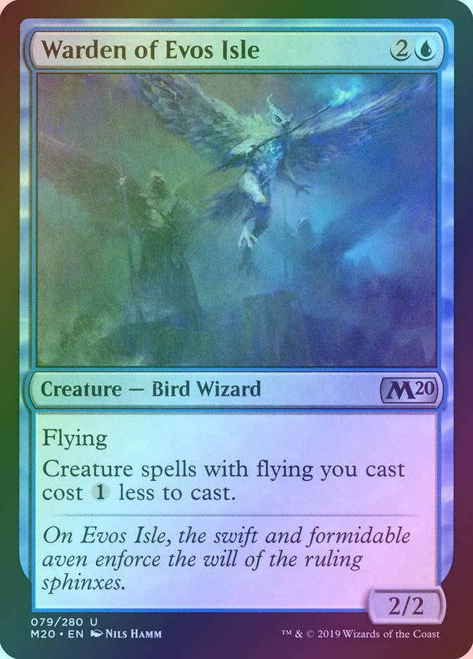 Warden of Evos Isle (M20) (79) / Foil