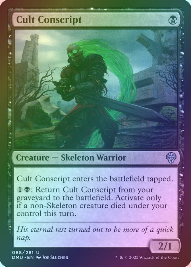Cult Conscript (DMU) (88) / Foil