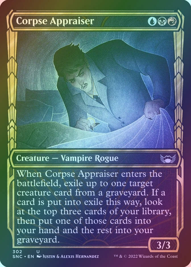 Corpse Appraiser (SNC) (302) / Showcase / Foil