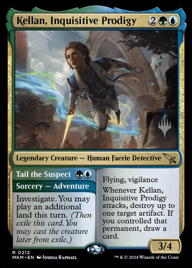 Kellan, Inquisitive Prodigy // Tail the Suspect (PMKM) (212p)
