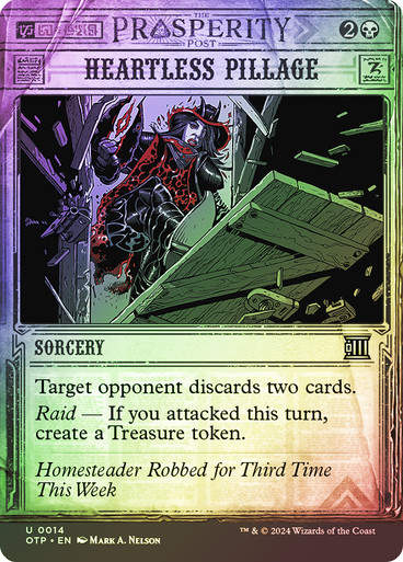 Heartless Pillage (otp) (14) / Foil