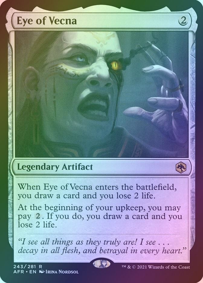 Eye of Vecna (AFR) (243) / Foil