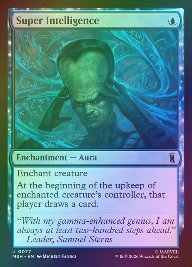 Super Intelligence (MSH) (77) / Foil