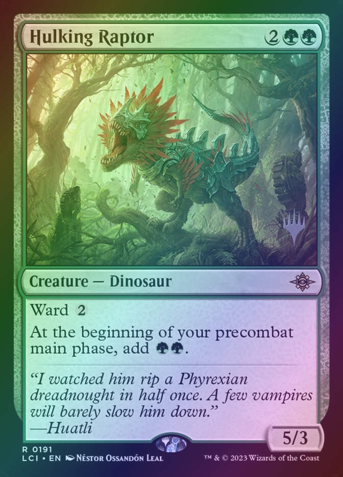 Hulking Raptor (PLCI) (191p) / Foil