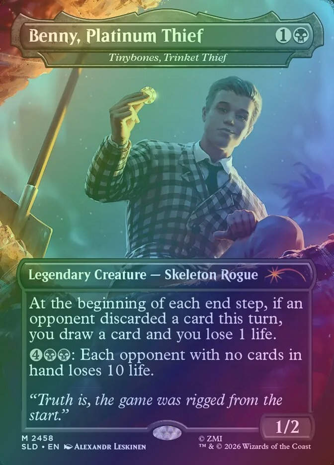 Tinybones, Trinket Thief (SLD) (2458) / Borderless / Foil