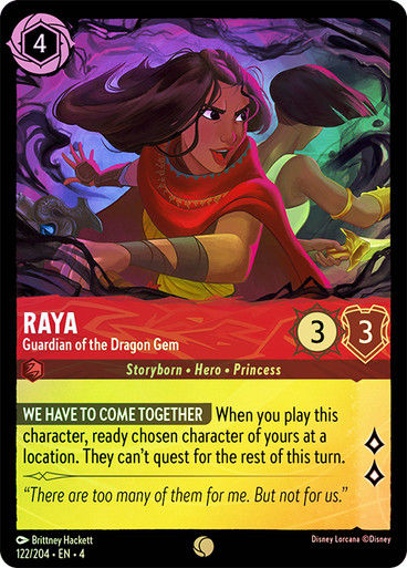 Raya - Guardian of the Dragon Gem (LOR_URS) / Foil
