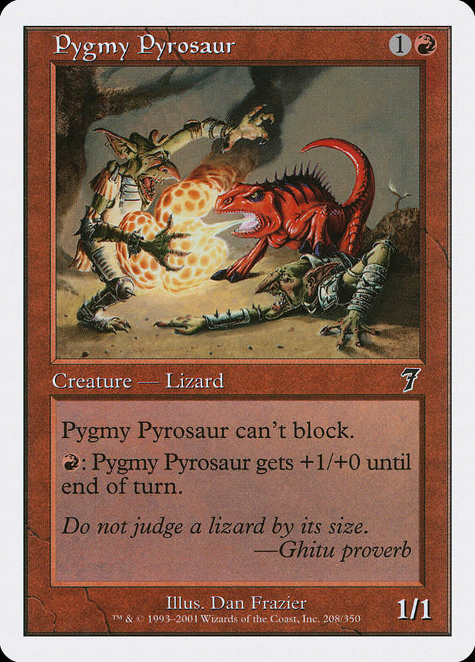 Pygmy Pyrosaur (7ED) (208)