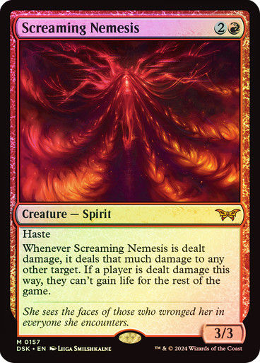 Screaming Nemesis (DSK) (157) / Foil