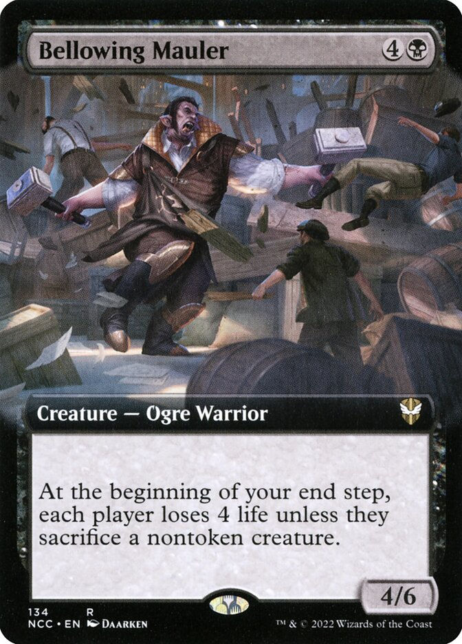 Bellowing Mauler (NCC) (134) / Extended Art