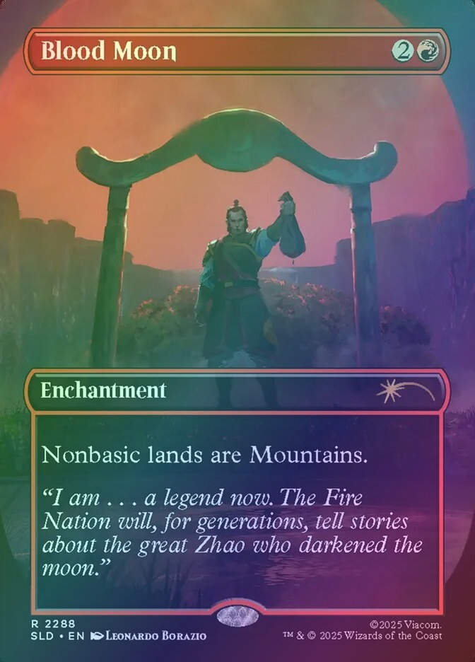 Blood Moon (SLD) (2288) / Borderless / Foil