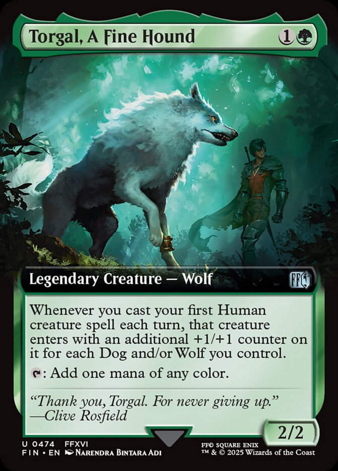 Torgal, A Fine Hound (FIN) (474) / Extended Art
