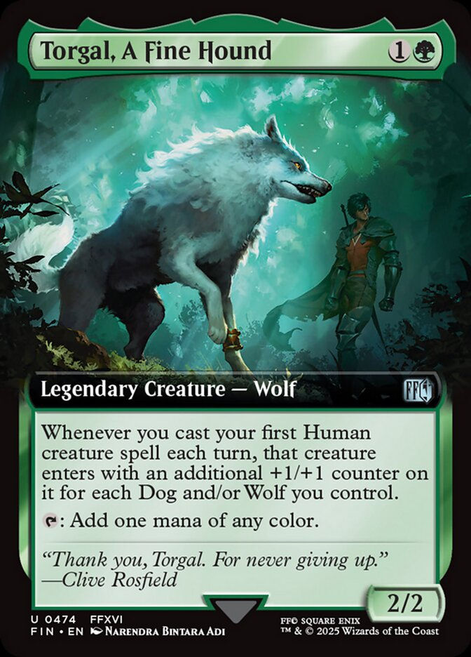 Torgal, A Fine Hound (FIN) (474) / Extended Art