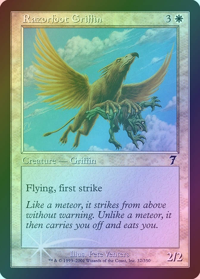 Razorfoot Griffin (7ED) (32★) / Foil