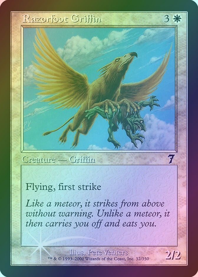 Razorfoot Griffin (7ED) (32★) / Foil