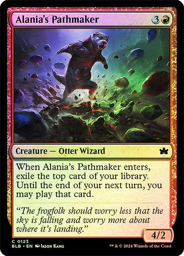 Alania's Pathmaker (blb) (123) / Foil