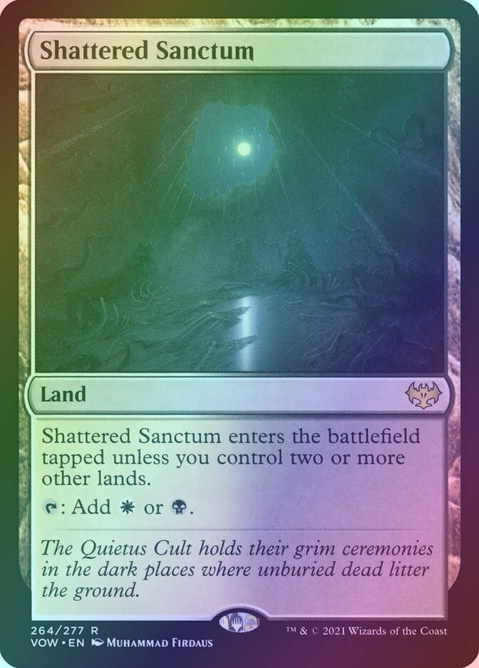 Shattered Sanctum (VOW) (264) / Foil