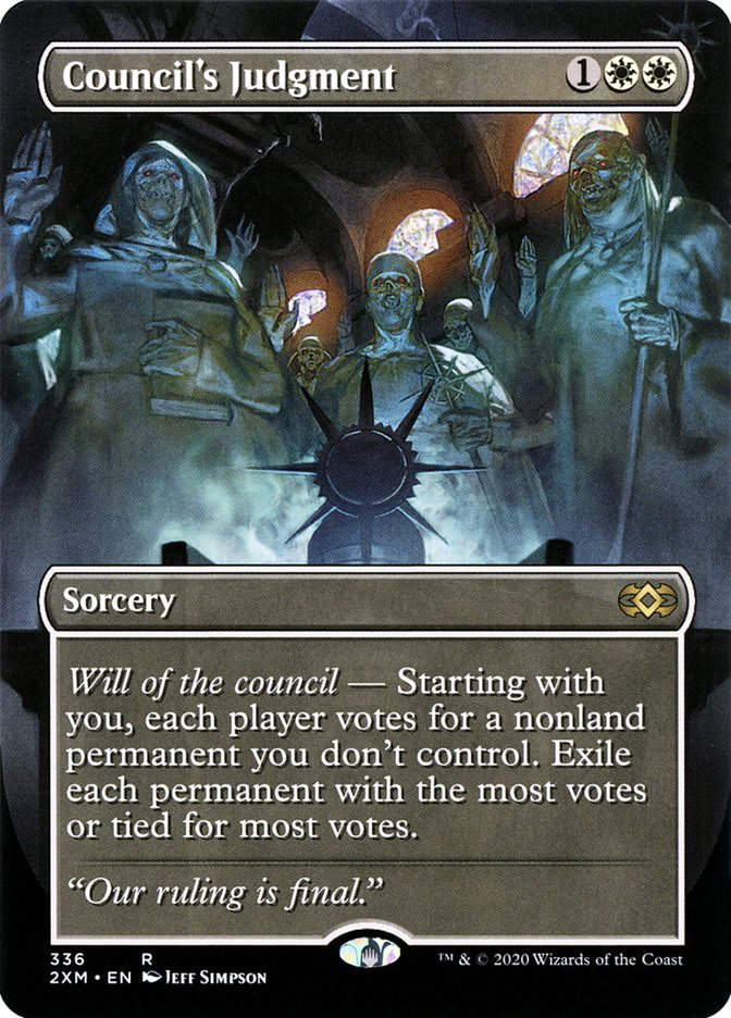 Council's Judgment (2XM) (336) / Borderless