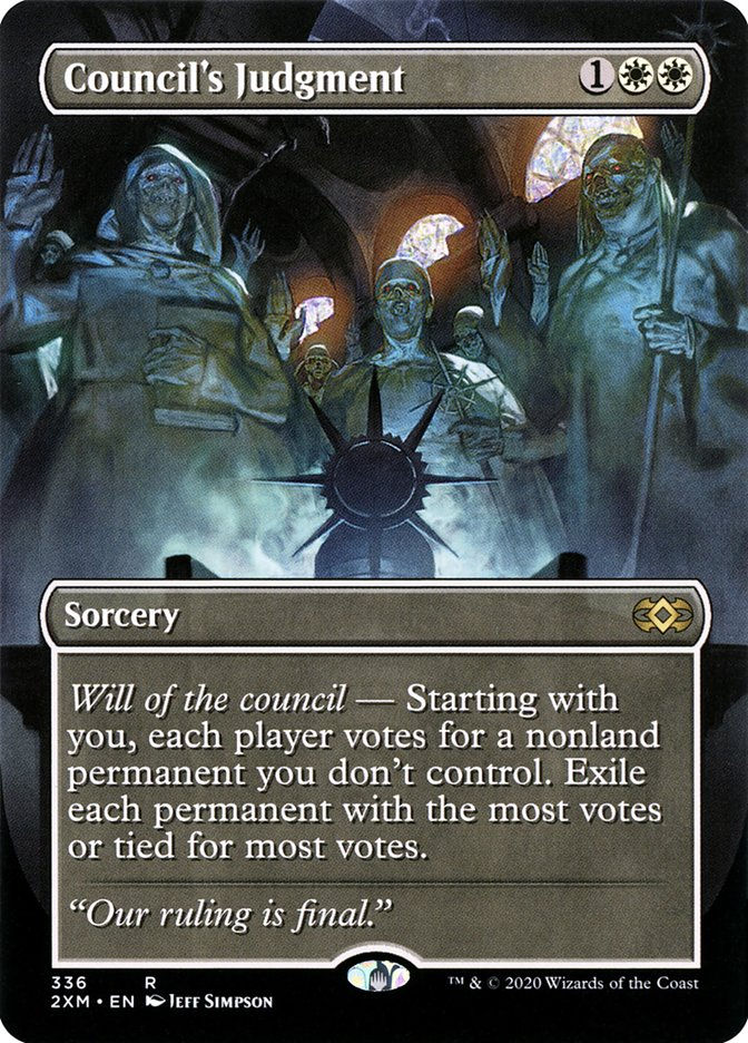 Council's Judgment (2XM) (336) / Borderless