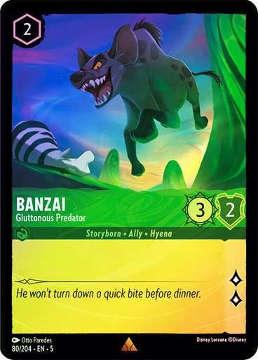 Banzai - Gluttonous Predator (LOR_SHS) / Foil