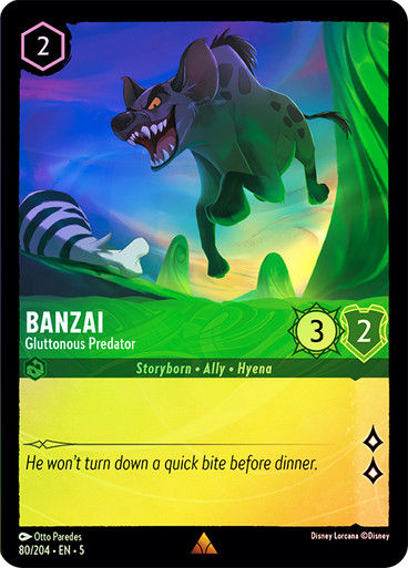 Banzai - Gluttonous Predator (LOR_SHS) / Foil