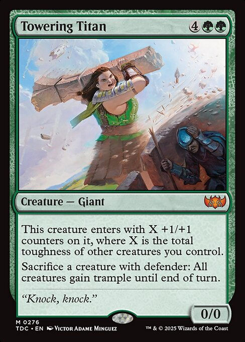Towering Titan (TDC) (276)