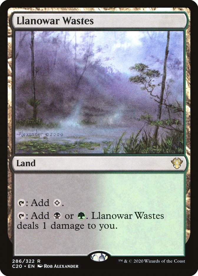 Llanowar Wastes (C20) (286)
