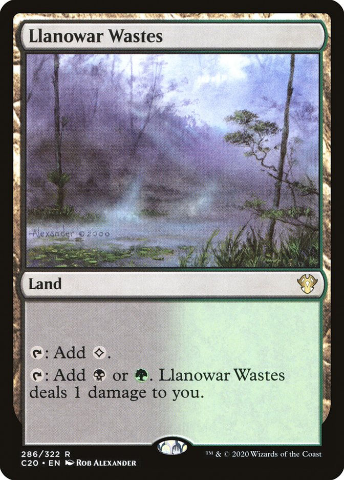 Llanowar Wastes (C20) (286)