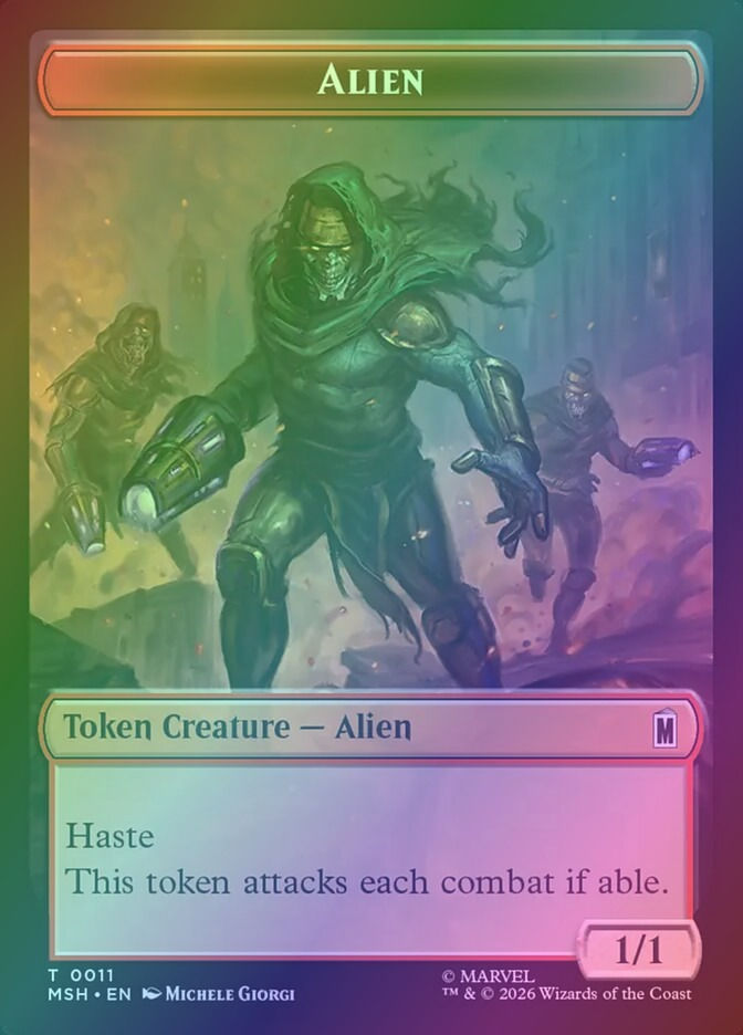 Alien // Wall (TMSH) (11 // 1) / Foil — cara 1 de 2