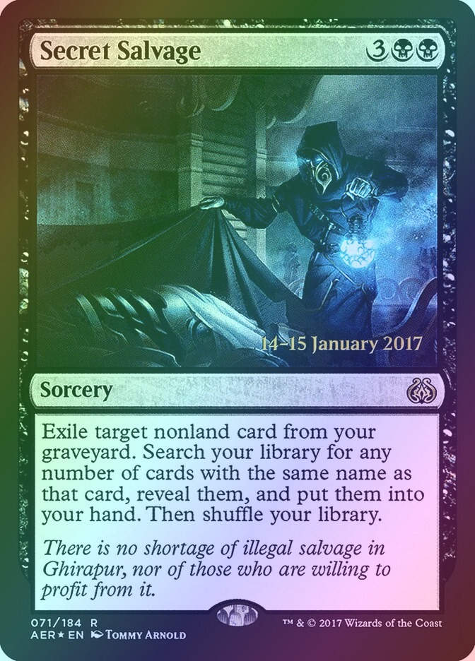 Secret Salvage (PAER) (71s) / Foil