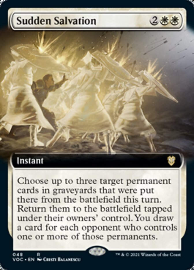 Sudden Salvation (VOC) / Extended Art