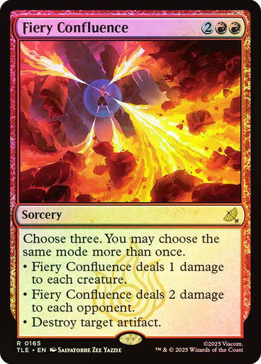 Fiery Confluence (TLE) (165) / Foil