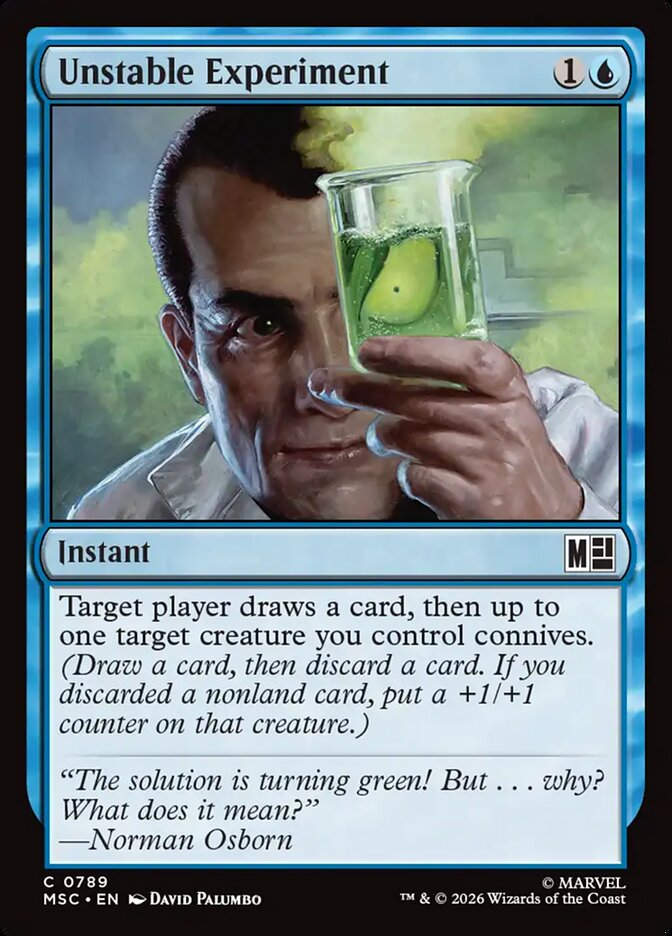 Unstable Experiment (MSC) (789)