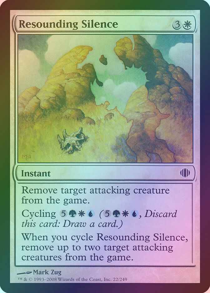 Resounding Silence (ALA) (22) / Foil