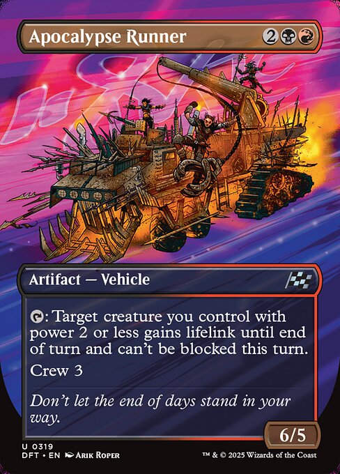 Apocalypse Runner (DFT) (319) / Borderless