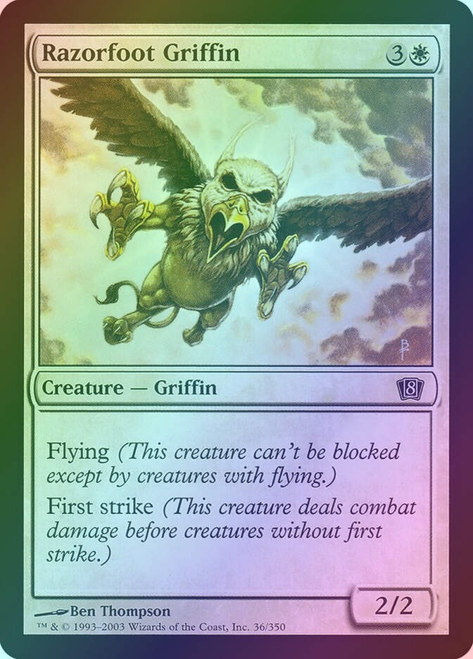 Razorfoot Griffin (8ED) (36★) / Foil