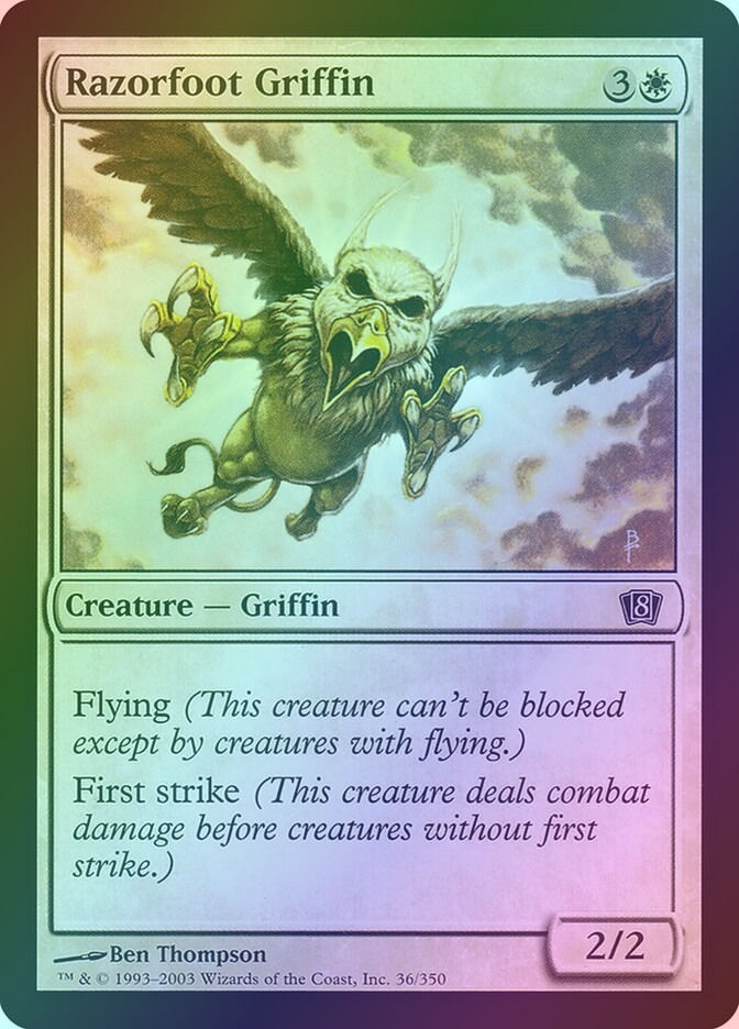 Razorfoot Griffin (8ED) (36★) / Foil