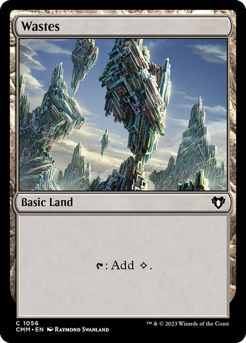 Wastes (cmm) (cmm_1056) (Commander Deck)