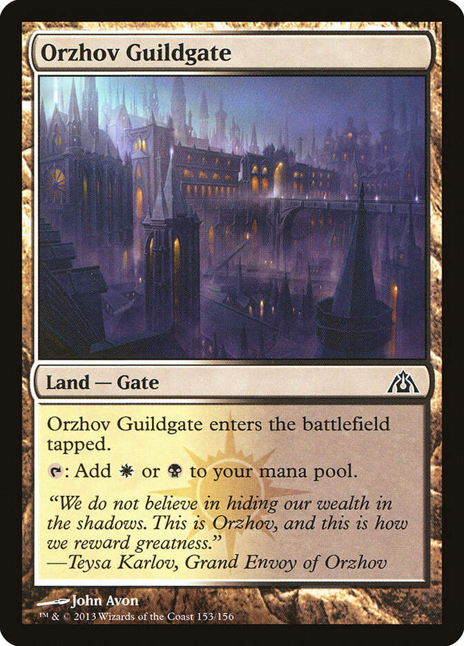 Orzhov Guildgate (DGM) (153)
