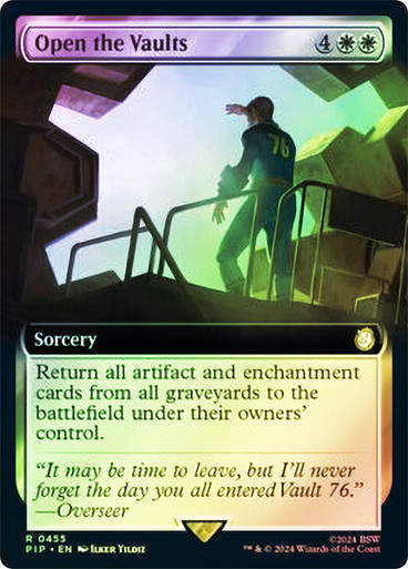 Open the Vaults (pip) (455) / Extended Art Foil