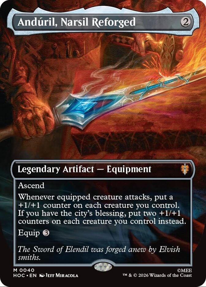 Andúril, Narsil Reforged (HOC) (40)
